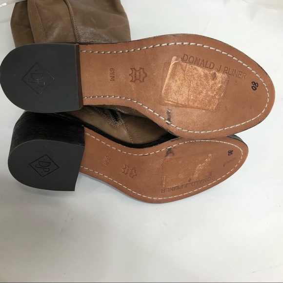 Donald J. Pliner brown Envy real leather size 6.5 - Picture 7 of 8